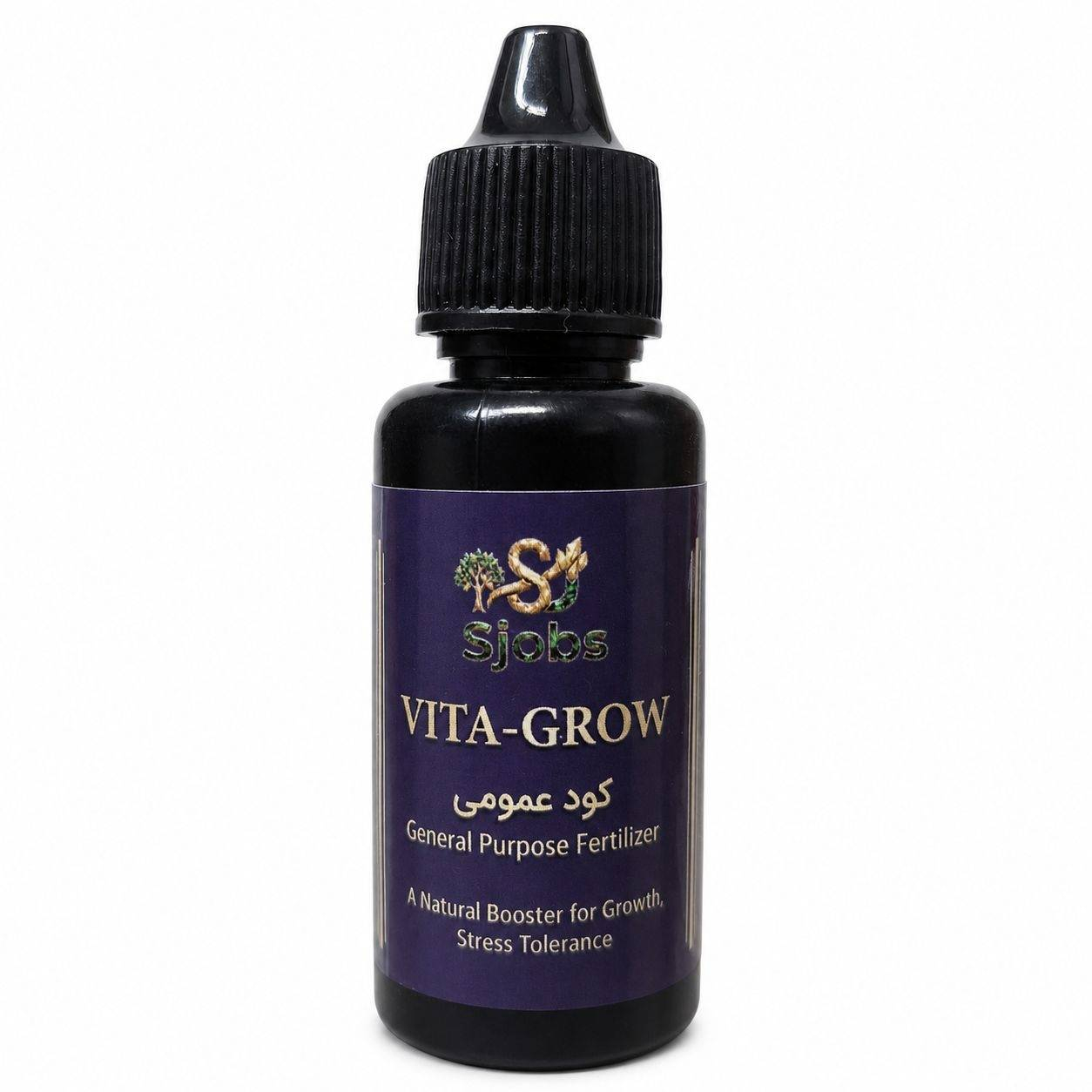کود مایع تغذیه دورهای اس جابز مدل VitaGrow-Home تقویت عمومی خانگی گیاهان حجم ۳۰ میلیلیتر